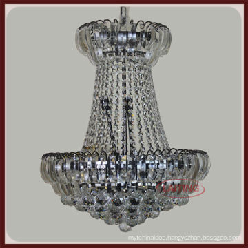 iron chandelier,black crystal iron chandelier